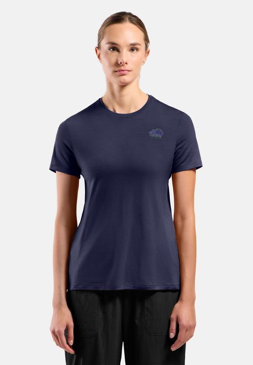 Actual product image Odlo Women's Raincloud Merino 160 T-Shirt Crew Neck S/S (XS)