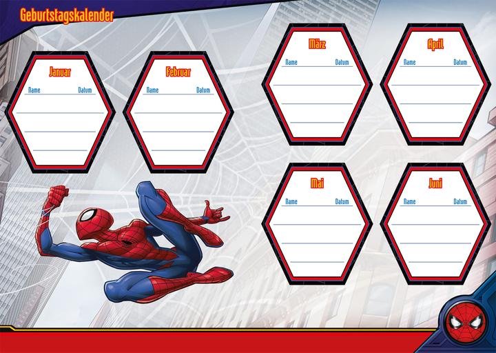 Produktbild Panini Marvel Spider-Man Freundebuch (Deutsch, Panini Verlags GmbH, 2017)