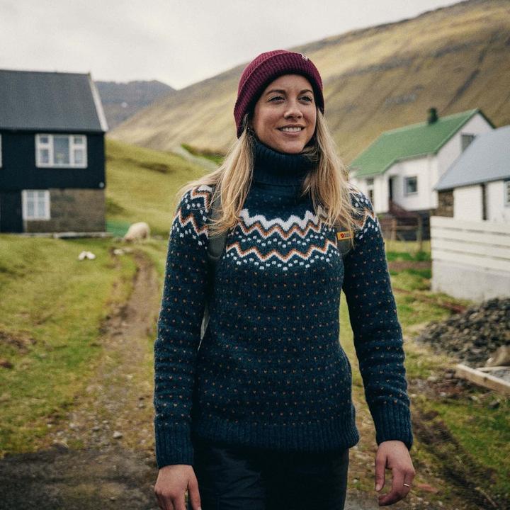 Immagine prodotto Fjällräven Collo a rullo in maglia Övik da donna (S)