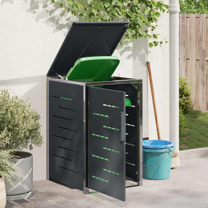 Actual product image vidaXL Rollbehälterlagerung