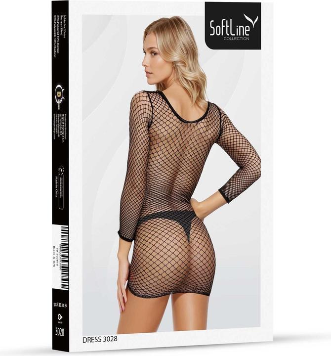 Produktbild Softline Kleid 3028 schwarz (One Size)