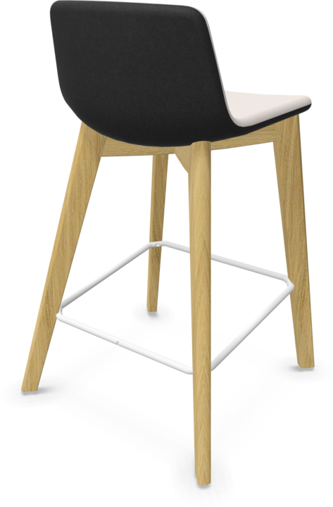 Beige, White, Black, Ash natural light grey stained