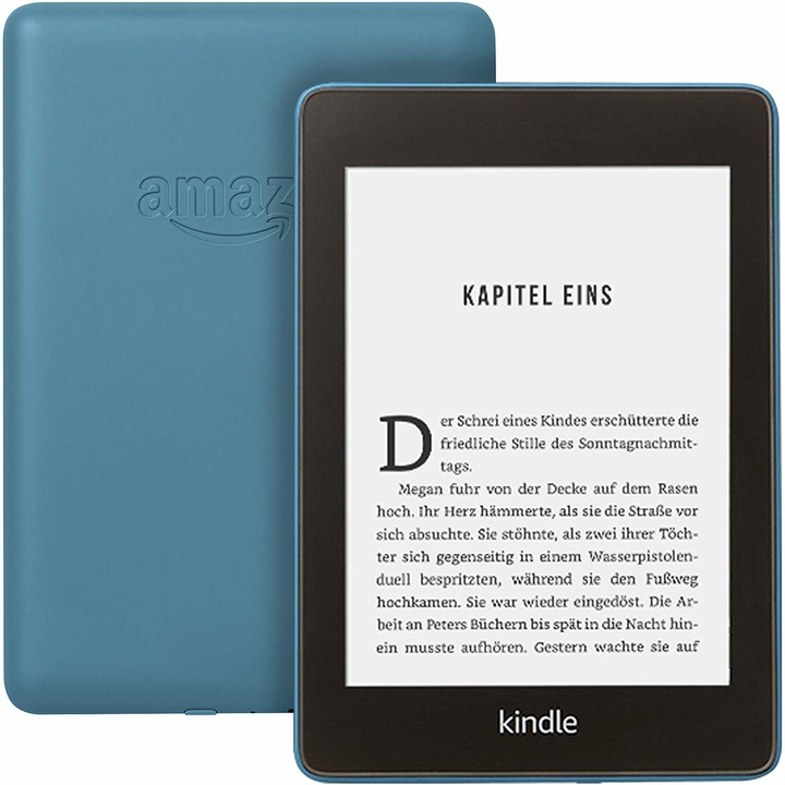 Produktbild Amazon Kindle Paperwhite with Special Offers (2018) (6", 32 GB, Blau)
