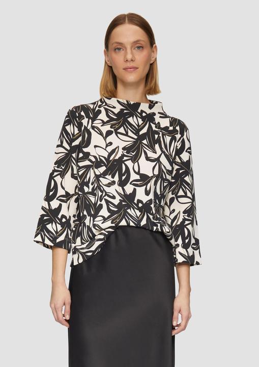 Actual product image S.Oliver Sweatshirt Scuba-Shirt im Relaxed Fit (34)