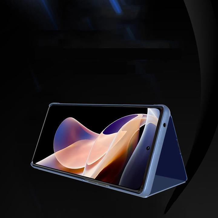 Produktbild Hurtel Clear View Case Flip Cover Realme 9 Pro + (9 Pro Plus) black (Realme 9 Pro Plus)