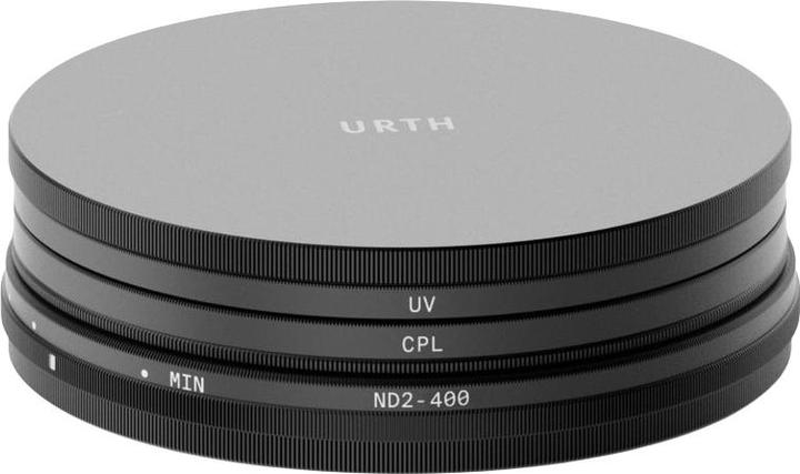 Produktbild Urth 40.5mm UV, Circular Polarizing (CPL), ND2 400 Lens Filter Kit (40.50 mm, UV-Filter)