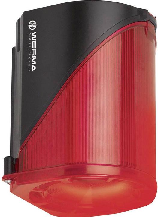Image du produit Werma Eclair led/sirène 114dB 24Vca/cc rouge