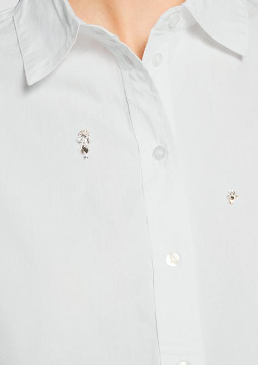 Image du produit S.Oliver Bluse Baumwollbluse mit Schmucksteinen (34)