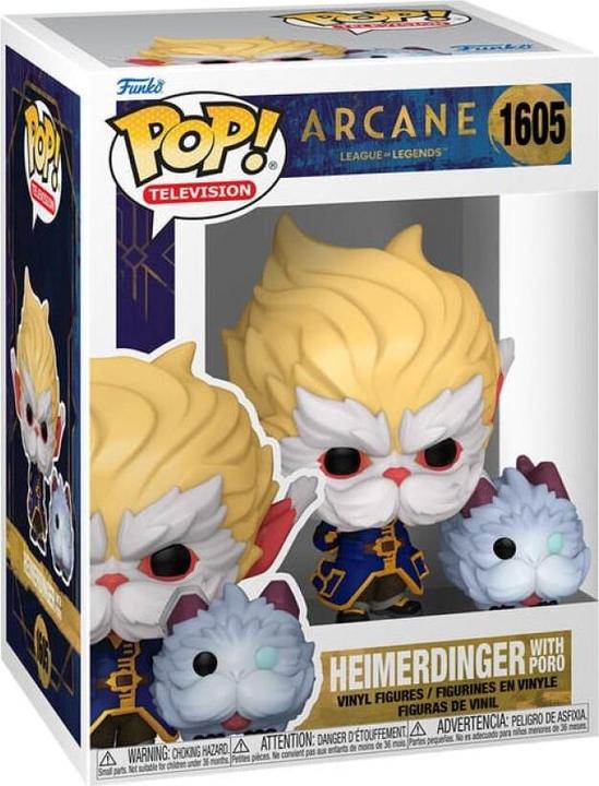 Produktbild Funko Arcane - 1605 - Heimerdinger & Poro Television
