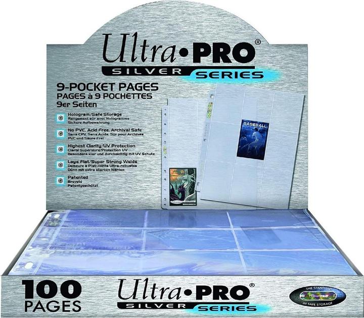 Actual product image Ultra Pro Folder pages 9 Pocket Pages