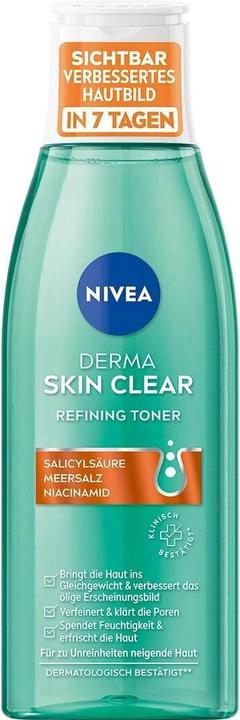 Actual product image NIVEA Derma Skin Clear (Face toner, 200 ml)