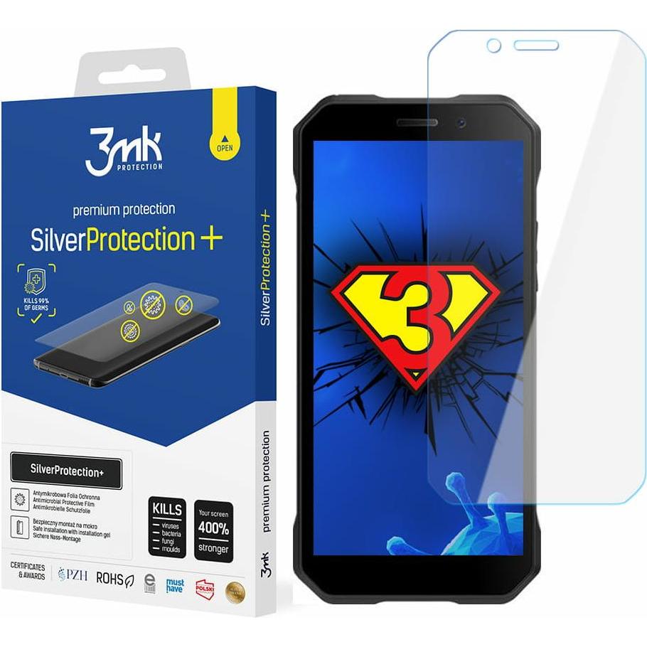 Thumbnail - 3MK Doogee S61 – SilverProtection+ (1 Stück, Doogee S61), Smartphone Schutzfolie, Silber