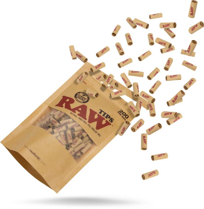 Produktbild RAW Filter Pre-Rolled 200 Stk Tüte
