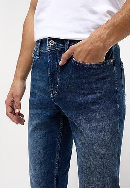 Actual product image Mustang Mid Rise Orlando Jeans Slim Fit Medium Blue Used (W30/L34)