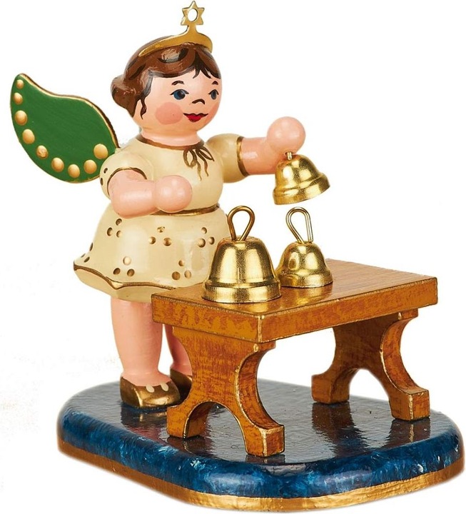 Produktbild Hubrig Volkskunst Engel mit Glockenspiel