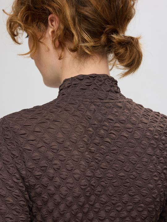 Produktbild Selected Femme Texturiertes Oberteil mit langen Ärmeln (XS)