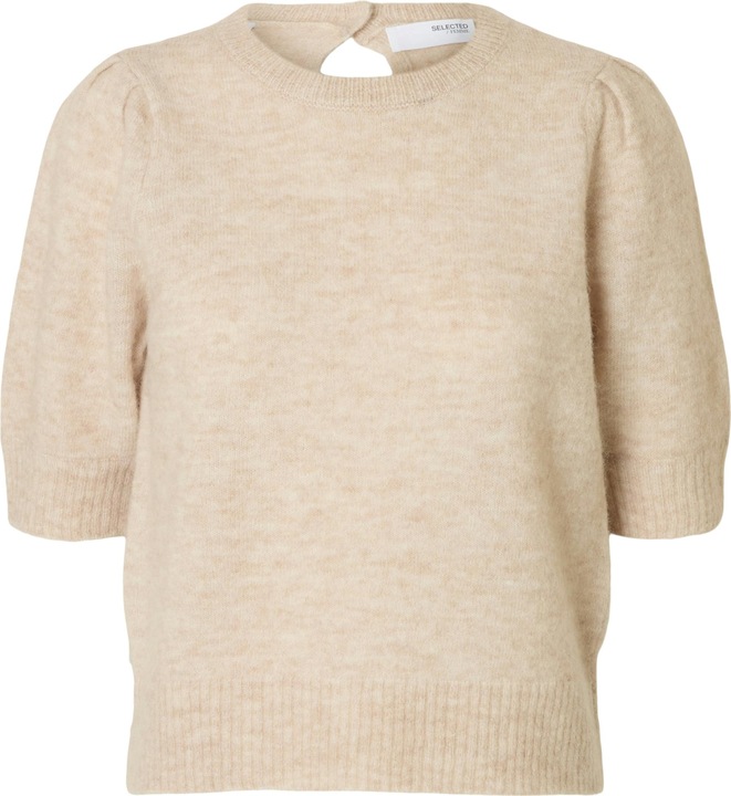 Image du produit Selected Femme Slflulu Ss Open Back Knit O-Neck Noos (XL)