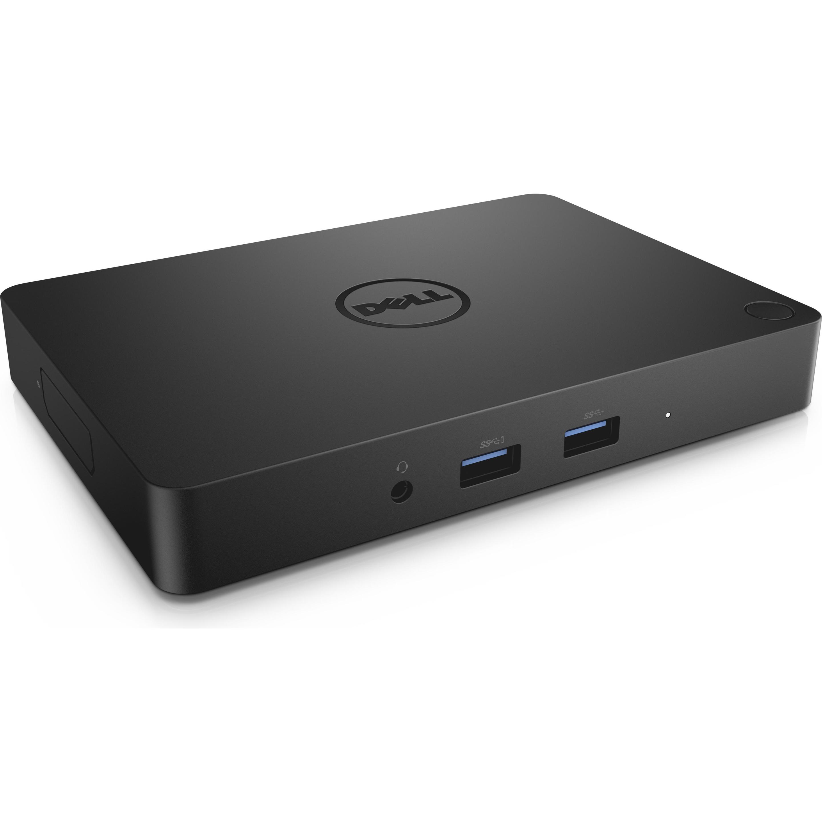 Dell USB-C Dock WD15 180W (USB-C, 11 Ports), Dockingstation + USB Hub, Schwarz