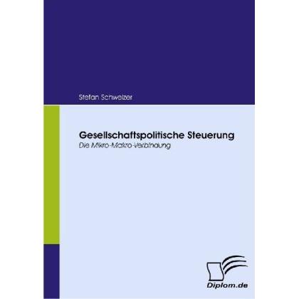 Gesellschaftspolitische Steuerung, Fachbücher von Stefan Schweizer