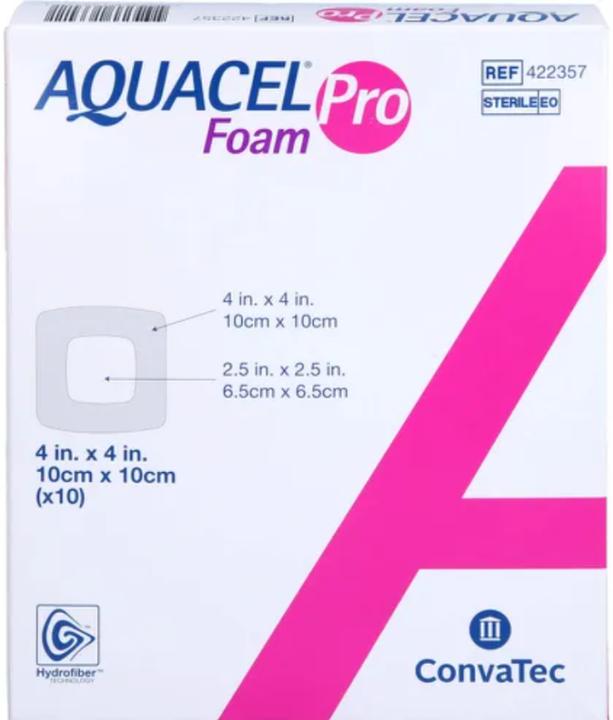 Actual product image Aquacel AQUACEL Foam Pro 10x10cm 10 pcs.