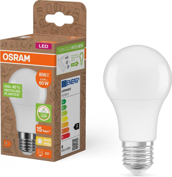 Produktbild Osram LED Pcr Lamps With Classic A (E27, 806 lm, 1 x)