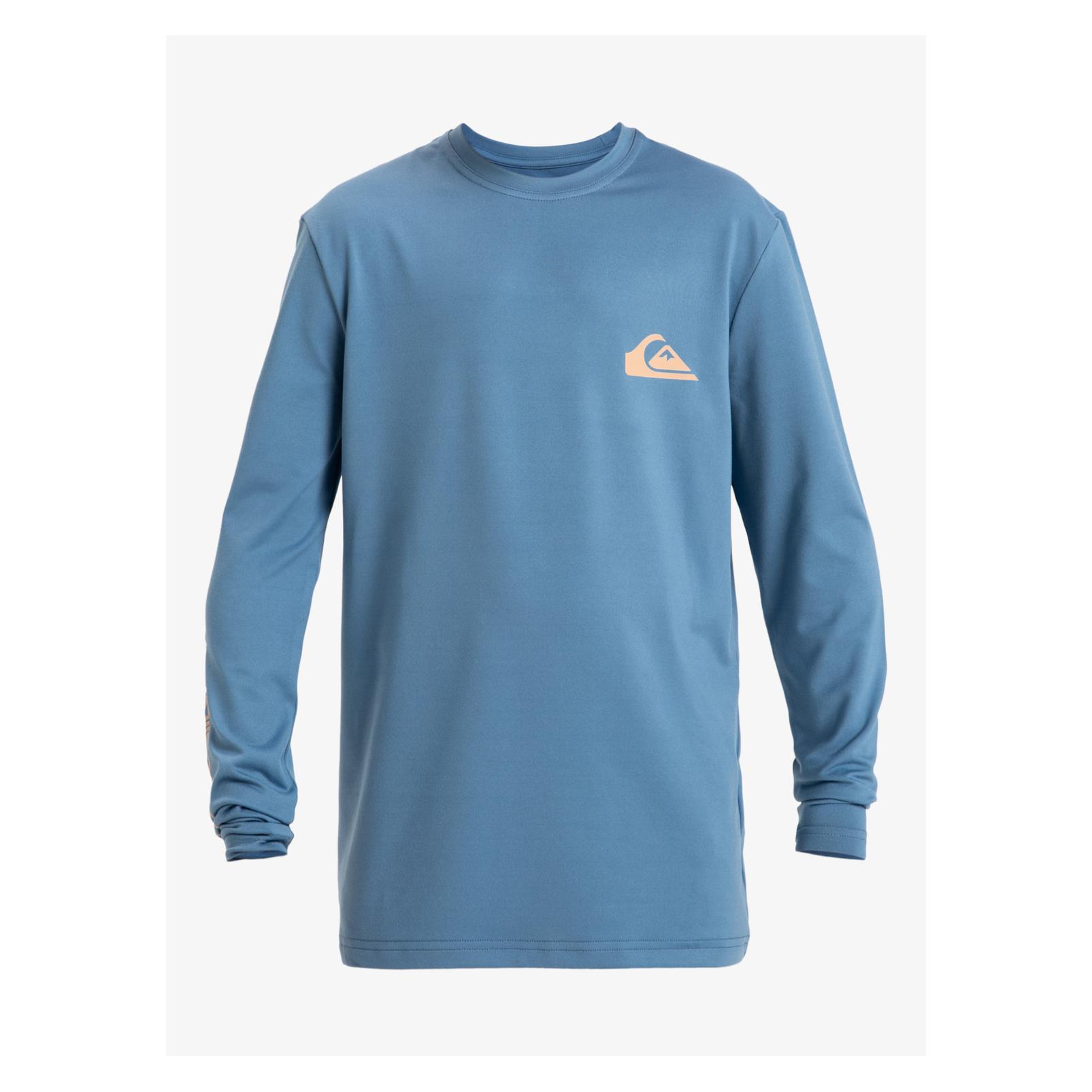 Quiksilver, Jungen, Badeshirts, Everyday Surf Tee Ls Youth, Schwarz, (L)