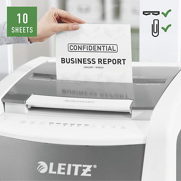 Produktbild Leitz Aktenvernichter IQ Autofeed Office Pro 600 P5 (Microschnitt)