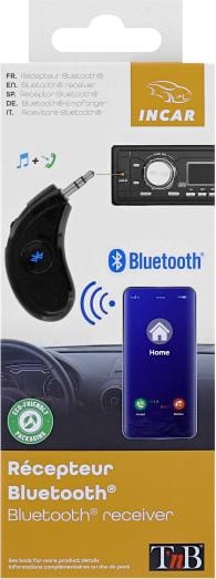 Image du produit T'nB Transmetteur Bluetooth Compact avec Jack 3,5mm (Noir) (Emetteur & Récepteur)