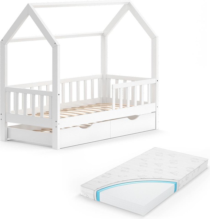 Produktbild VitaliSpa Hausbett Wiki (80 x 160 cm)