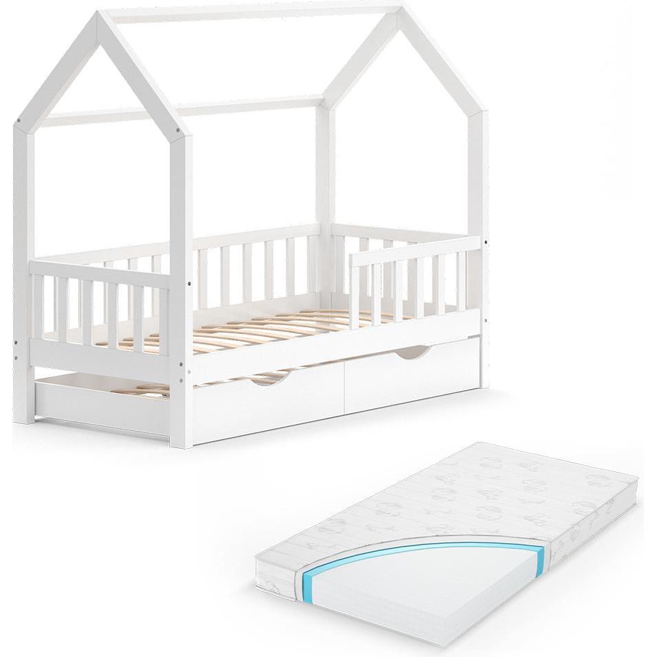 VitaliSpa, Kinderbett, Hausbett Wiki (80 x 160 cm)