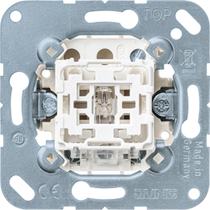 JUNG Wechselschalter UP IP20 1f 506-20KOU, Taster + Schalter