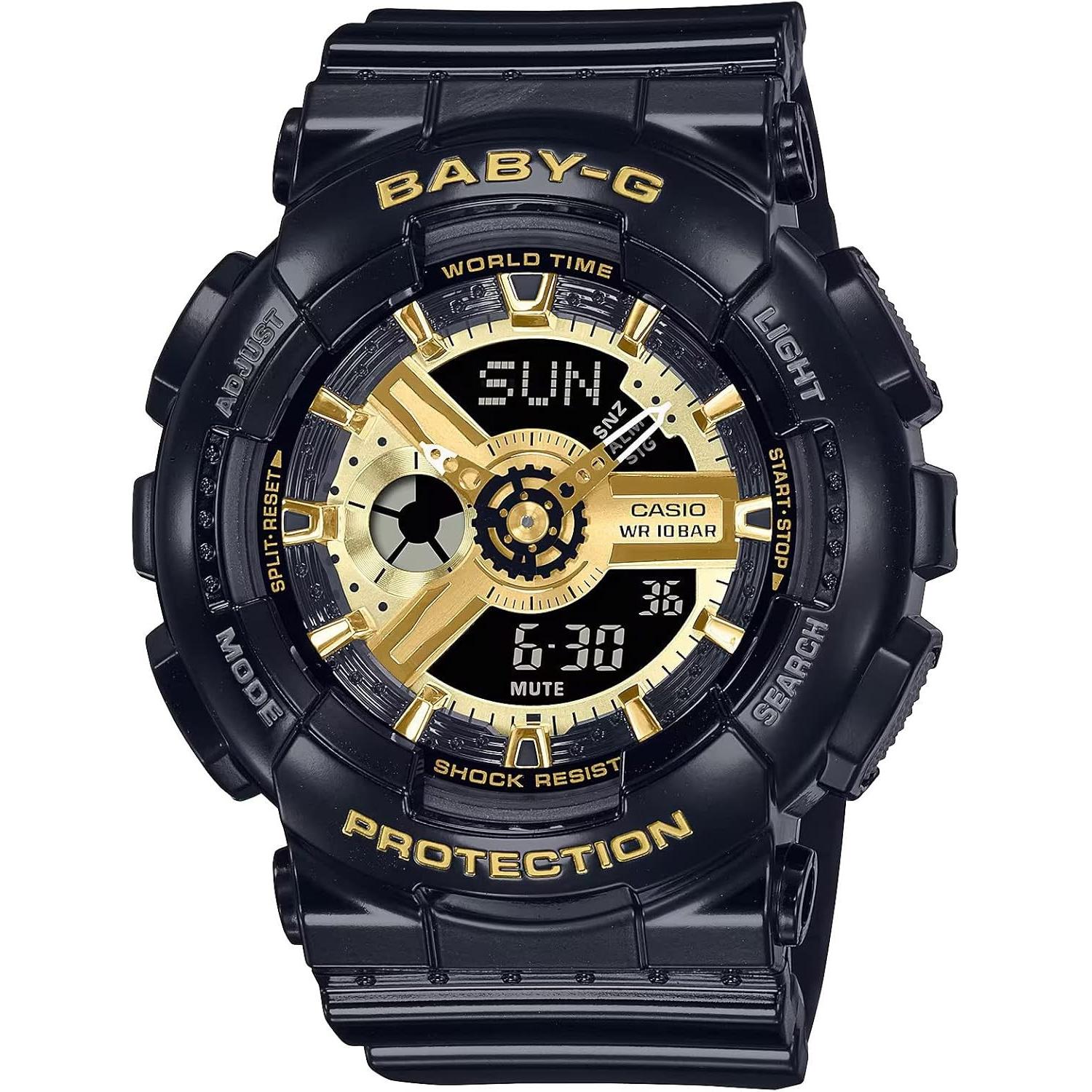 Casio Nero Orologio Da Polso, Ba-110X-1Aer, (Cronografo, 43.40 Mm)