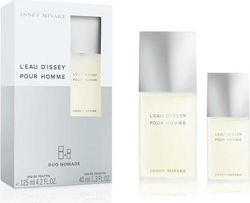 Actual product image Issey Miyake L'Eau d'Issey Pour Homme Gift Set 125ml EDT + 50ml Shower Gel + 50ml Aftershave Balm