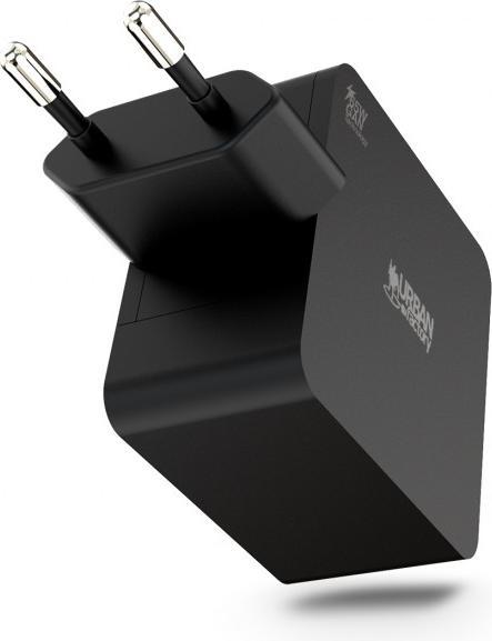 Image du produit Urban Factory Chargeur Mural USB-C 65watts Avec Technologie Gan - 1x Entrée USB-C (65 W)