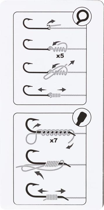Produktbild Caperlan Haken Plättchenhaken Karpfenstippen (10 cm)