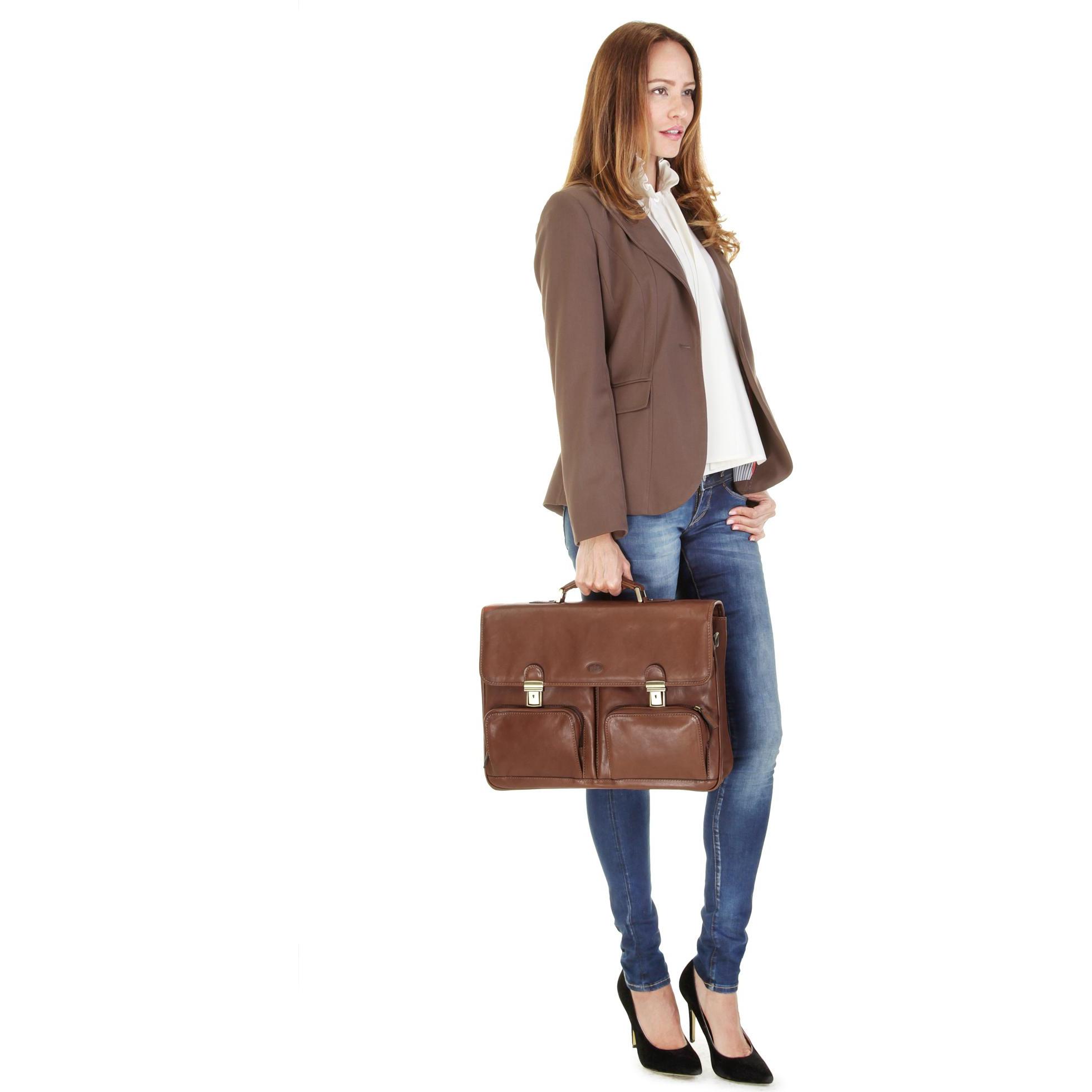 Thumbnail - PIKE, Handtasche, Aktentasche, Braun