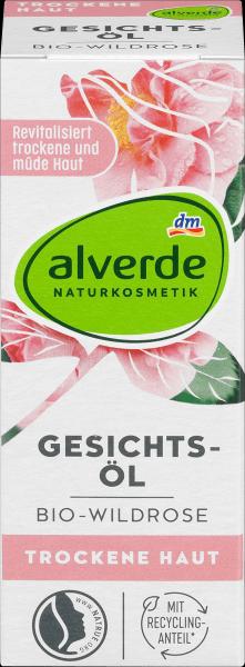 Image du produit dm alverde Huile pour le visage Rose sauvage bio (15 ml, Huile visage)