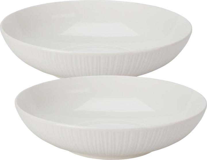 Image du produit Casativo Set de 2 assiettes creuses, assiettes à soupe en porcelaine (2 x)