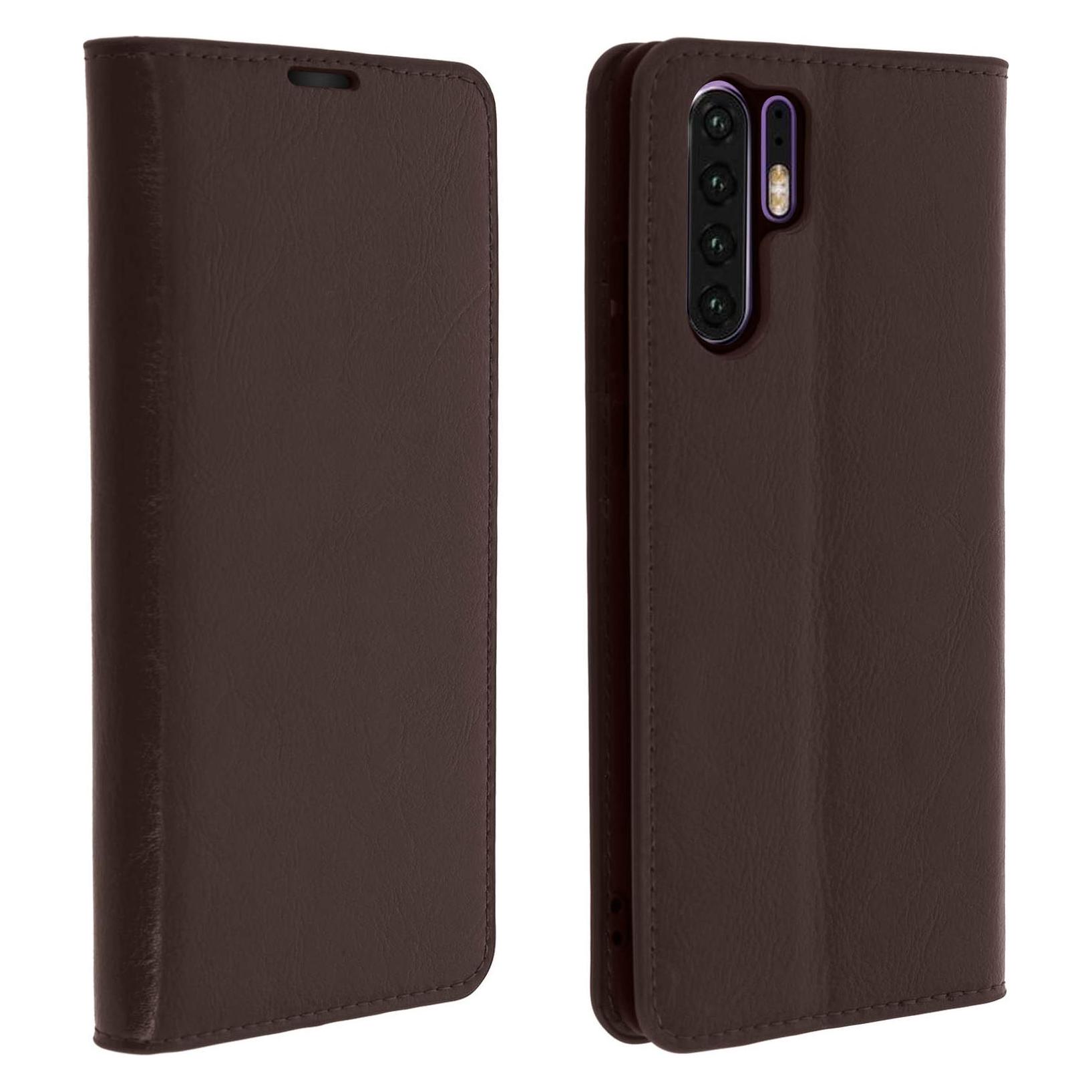 Avizar First Series (Huawei P30 Pro), Smartphone Hülle, Braun