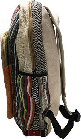 Actual product image Bekos Large Hemp Fibre Daypack Backpack