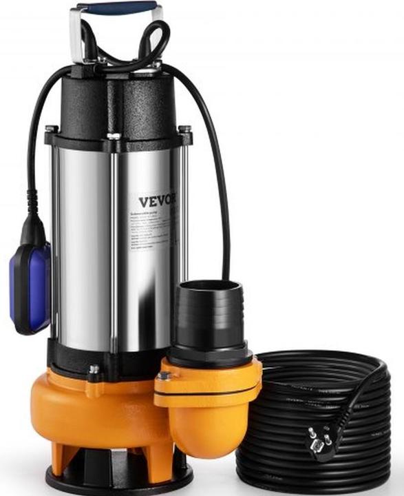 Produktbild Vevor Schmutzwasserpumpe mit Schwimmerschalter