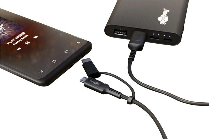 Actual product image Goobay Charging and synchronization cable (1 m, USB 2.0)