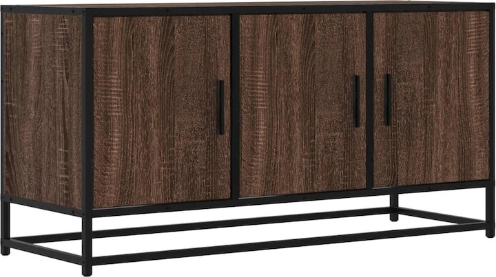 Produktbild VidaXL TV Schrank Lowboard Fernsehschrank Fernsehtisch Braun Eichen-Optik (100 x 35 x 50 cm)