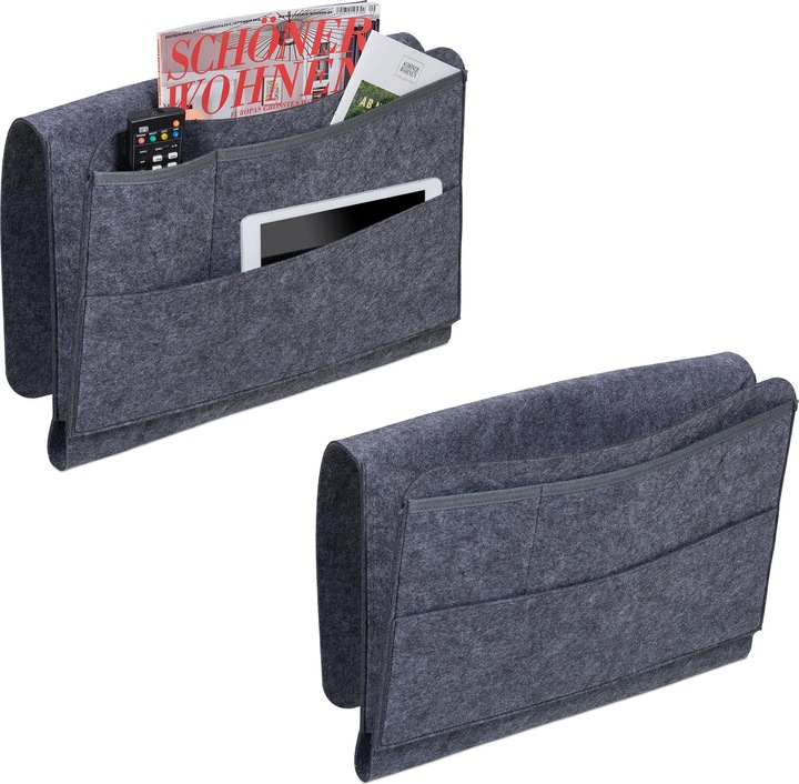 Image du produit Relaxdays 2x sac de lit (41 x 8 x 31.5 cm)