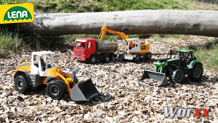 Actual product image Lena Excavator Liebherr Worxx