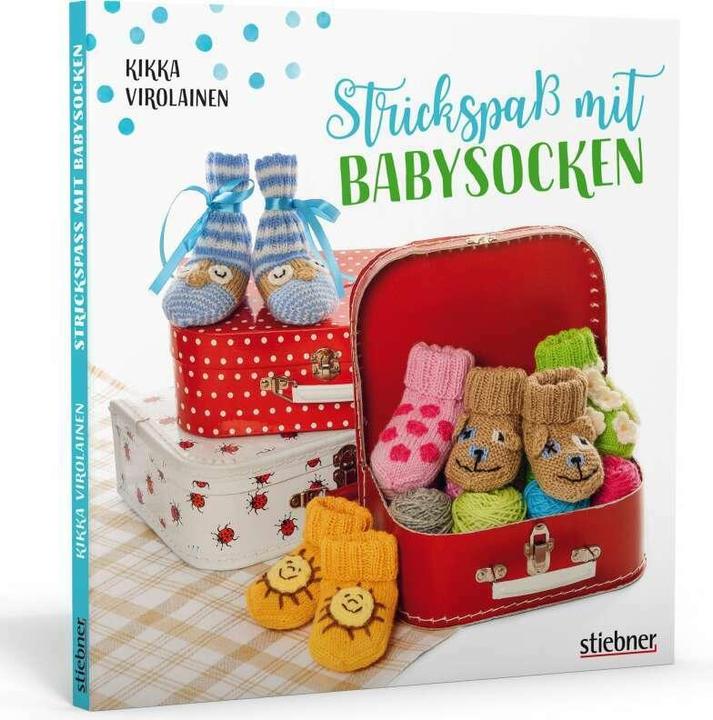 Produktbild Strickspass mit Babysocken (Deutsch, Kikka Virolainen, 2018)