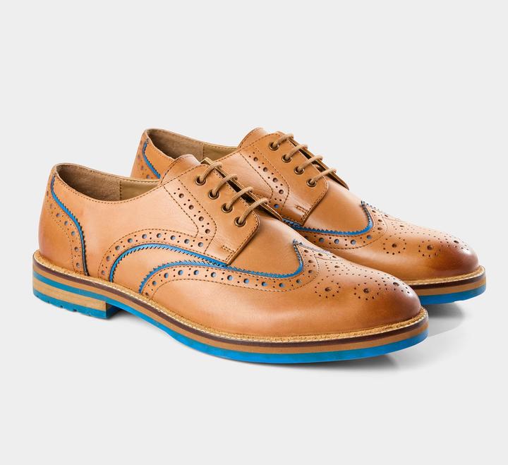 Image du produit Joe Browns Contrast Trim Leather Brogues (41)