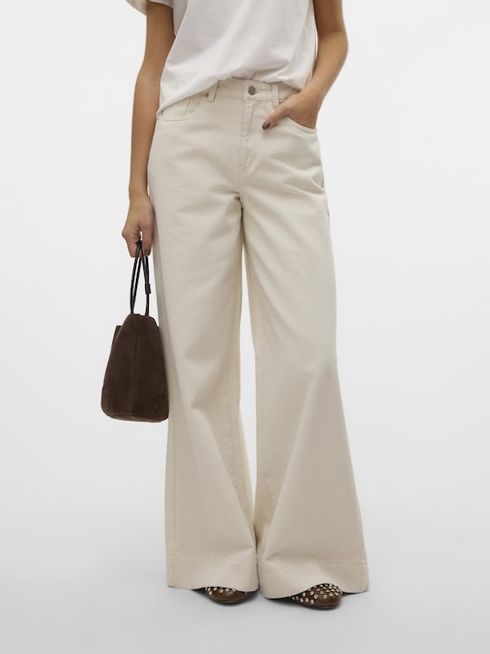 Actual product image Vero Moda VMANNET Mid Rise Weiter Beinschnitt Jeans Weit geschnitten (W29/L32)