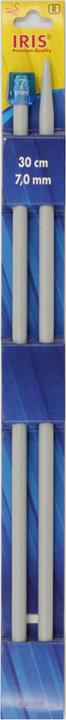 Iris Aiguilles à tricoter pour vestes 7.00 mm, 30 cm, plastique
