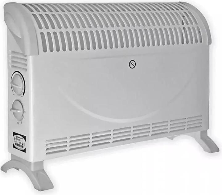 Actual product image Dedra DA-K2000 Elektrische Raumheizung Weiss 2000 W Elektrischer Konvektor-Raumheizer (2000 W)